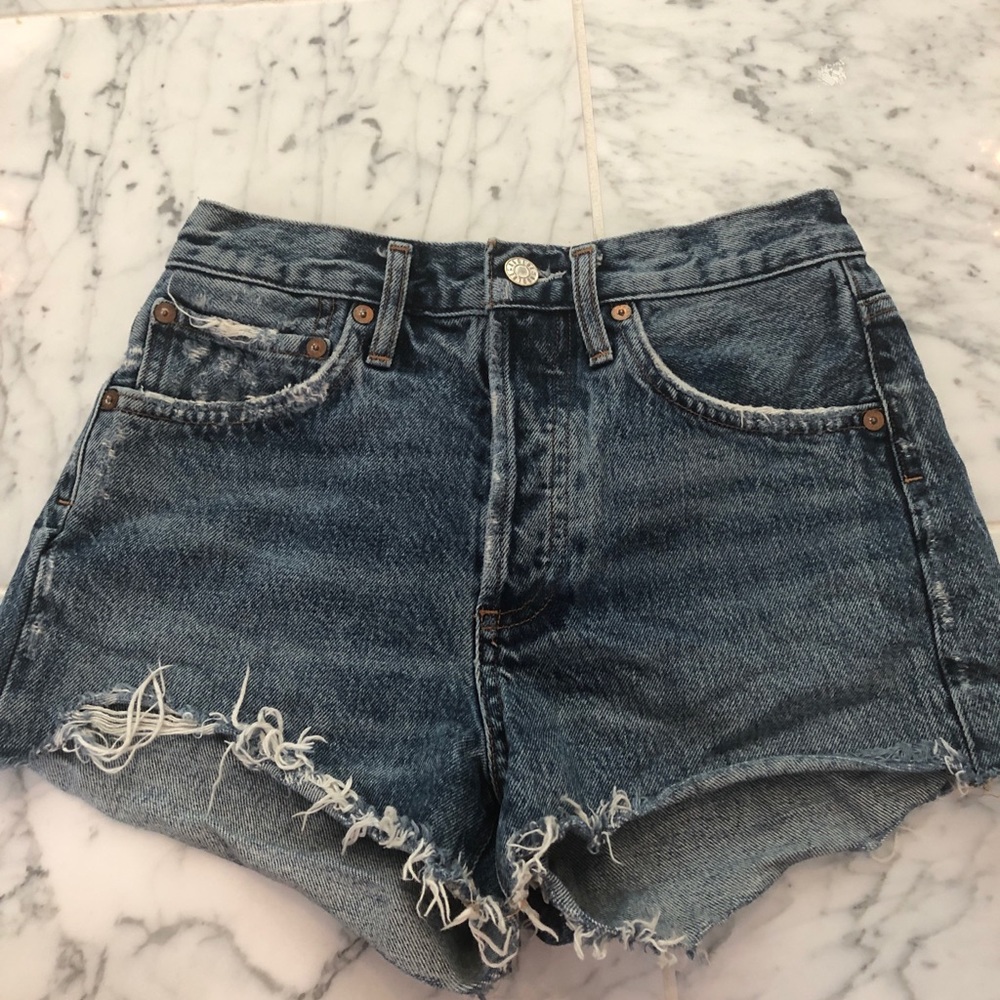 AGolde Jean shorts